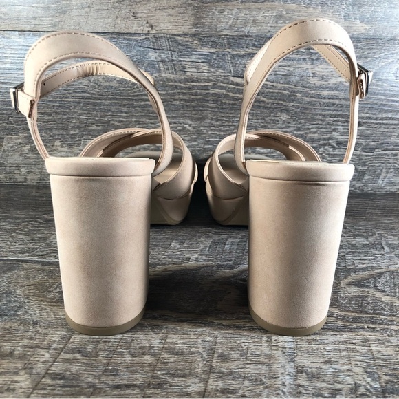 WOMEN'S CHUNKY BLOCK HEEL (SLOPE-H) - Picture 8 of 9